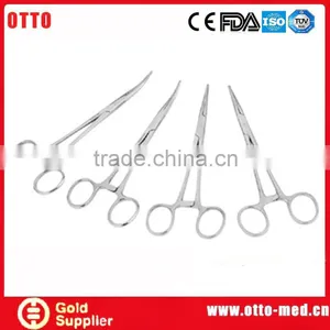 Stainless Steel Curved Pean Forceps thumbnail-1