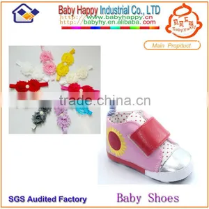 High Quality Baby Girl Shoes and Headband thumbnail-1