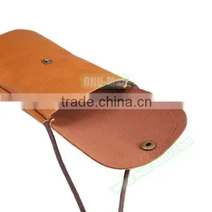 Wholesale Ladies Fashion Bags Style Cow Leather Wallet Case for 5.7 Inch Smartphone thumbnail-6