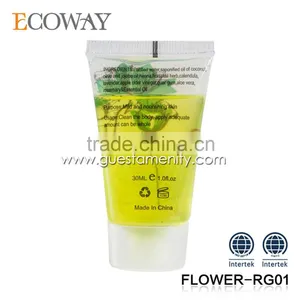 New Small Clear Plastic Shampoo Tube for Travel Hotel Bathroom Cosmetic Tube thumbnail-3
