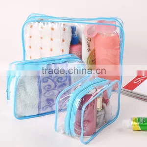 Transparent Waterproof Wash Gargle Bag /cosmetic Bags/ Travel Bag thumbnail-1