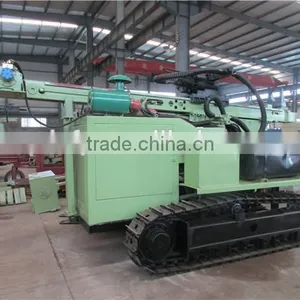 DFD-130M Anchor Drilling Machine, Crawler Mounted Screw Pile Drilling Rig thumbnail-2
