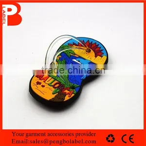 2016 Custom 3d PVC Patch Logo Rubber Shoes Brand Logo thumbnail-3