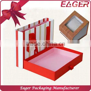 Custom Paper Watch Box, Drawer Jewelry Gift Boxes, Wedding Paper Gift Box Wholesale thumbnail-1