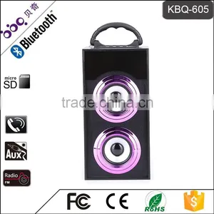 BBQ KBQ-605 10W 1200mAh DJ Empty Speaker Box thumbnail-1