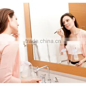 Ideal Fashions Simple Best Wishes Black Color Hands Free Breast Pump Bra Black L Breast Pump Nursing Bra Hands Free Breast Bra thumbnail-4