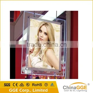 Double Sides Real Estate Agent Sign LED Window Display Magnetic Light Pockets Shadow Box LED Light Kit thumbnail-2