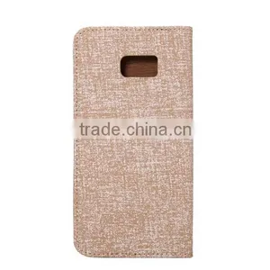 Wholesale Bling Leather Case With Card Slot For Samsung Galaxy S6 Edge thumbnail-4