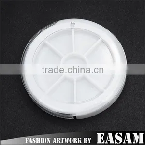 9 Section Round Nail Art Empty Container thumbnail-1