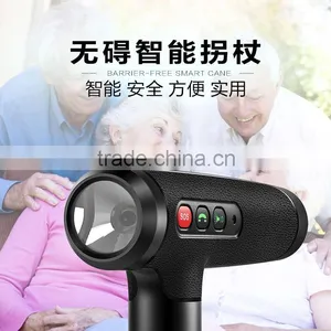 2 Ways Talking SOS Key App Tracking Barrier-free Smart Cane GPS Tracker Smart Walking Stick thumbnail-6