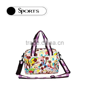 Hand Bag Style Ripstop Shoulder Bag With Buckle thumbnail-2
