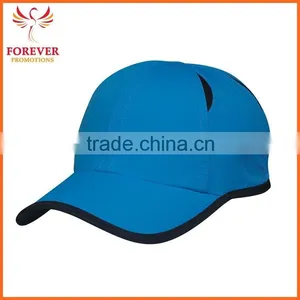 Hot Selling Fast Dry Lightweight Ployester Cap Hat With Sweatband thumbnail-6
