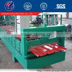 Qinyuan Used Metal Roll Forming Machine, Roofing Sheet Making Machine, Roof Tile Machine thumbnail-1