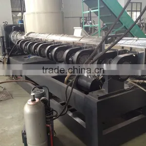 Plastic Recycling Pelletizing Machine / Rigid PVC Granulating Line/plastic Granule Raw Material Machine thumbnail-2