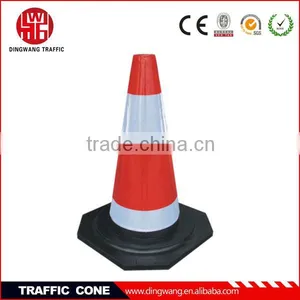 With Reflective Sheeting Rubber Marker Cones thumbnail-1