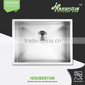 4944-1 New Product High Quality Undermount Single Bowl Handmade Stainless Steel Kitchen Wash Sink thumbnail-5