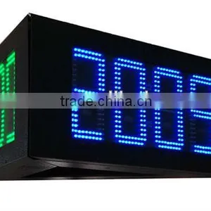 Two Lines Led Time and Temperature Sign Display thumbnail-1