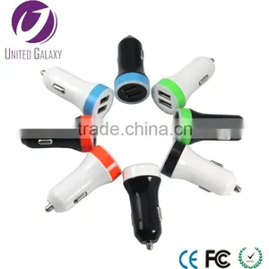 Dual Usb Car Charger for Andriod Iphone WPS Usb Lighter Usb for Car Charger thumbnail-6