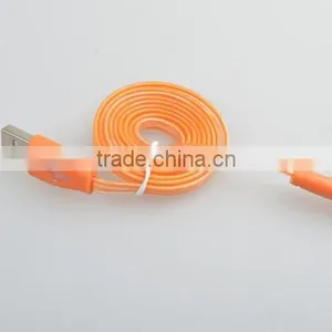 1 Meter Long Fast Charging Flat Usb Cable thumbnail-4