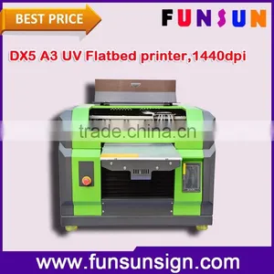 High Quality and Cheap Price Multi-function A3 UV Flatbed Printer for Printing Phone Case thumbnail-1