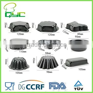 Non-Stick Carbon Steel 9pcs Childrens Pastry Moulds thumbnail-1
