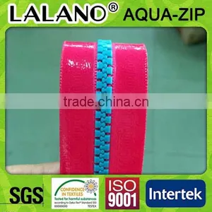 High Quality Blue Teeth Open End Waterproof Zipper for Motorcycl Clothing thumbnail-1