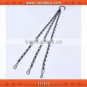High Quality Wrought Thick Iron Chain For Flower Basket thumbnail-1