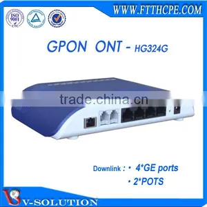 4GE+2FXS GPON ONT Fiber Optical VoIP Home Gateway thumbnail-2