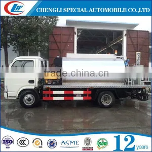 5CBM Bitumen Distributor Truck Heated Bitumen Truck Bitumen Sprayer Truck thumbnail-5
