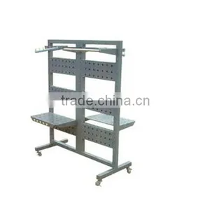 2015 Hot Shop and Supermaket Furniture Stainless Steel Display Stand Metal Display Racks thumbnail-1
