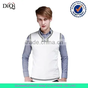 Wholesale Mens Sweater Vest, Knitted Custom Sweater Vest thumbnail-1