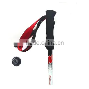 5 Sections Alumium7075 Telescopic Adjustable Hiking Trekking Pole Nordic Folding Walking Stick thumbnail-3