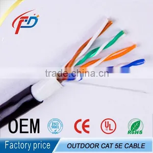CCA+CCS Conductor Fluke Tested 4pairs Utp Cat5e Indoor /outdoor Networking Lan Cable thumbnail-2