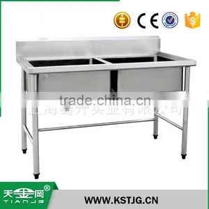 TJG High-end Stainless Steel Kitchen Sink Restraunt Hotel Customizable thumbnail-5