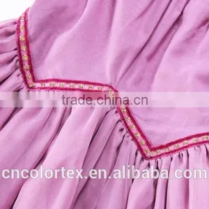 China Girls Summer Cotton Chiffon Pleated Braces Princess Skirt thumbnail-5