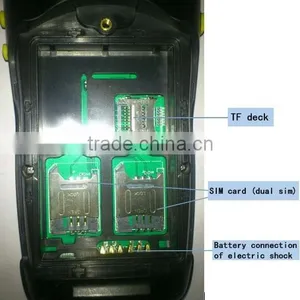 Android Handheld Barcode Scanner PDA With Bluetooth,Camera,RFID,GPRS,Wifi (HP8312 PDA) thumbnail-2