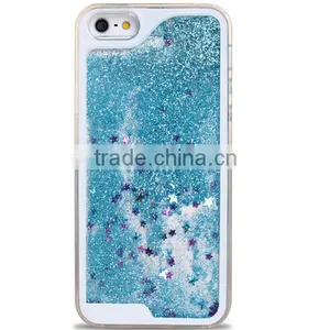 PC Material Matte Hard Cover Hourglass Bling Glitter Phone Case for IPhone6/6s thumbnail-5