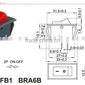 Rocker Toggle Switch,9 Pin Toggle Switch,2 PIN Short Terminal Rocker Switch,home Appliance Rocker Switc thumbnail-2