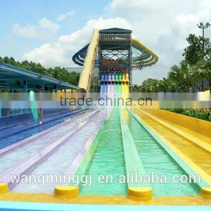 2016 Best Price Water Park Rainbow Racing Slide Giant Water Slide for Sale thumbnail-1