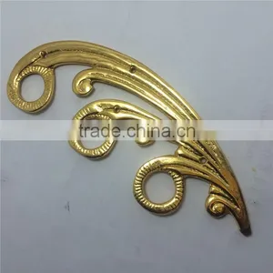 Furniture Metal Decorations Parts in Gold Color Plating , Imitation Gold Color Plating Processing Severice thumbnail-4