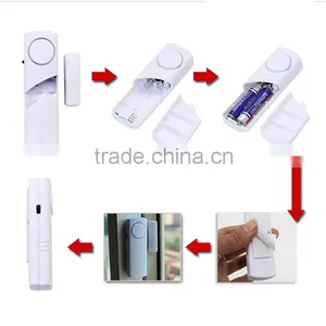 4pcs/set Best Simple Safe Hom Alarm System Window Door Alarm thumbnail-6