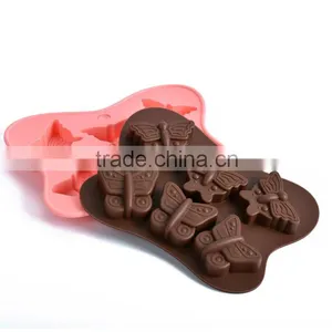 Animal Silicone Ice Cube Tray Mini Butterfly Shaped Ice Maker thumbnail-1