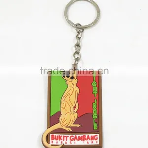 Yiwu Manre Bulk PVC/ Rubber Custom Silicone Keychain Custom Shape Keychain thumbnail-1