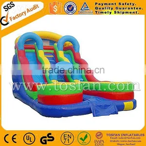Tropical Design Inflatable Water Slide for Adults A4010 thumbnail-1