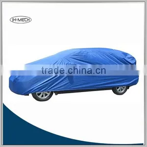 OEM Color Waterproof Polyester Silver Coated Car Cover Avoid Dust/wind/sun thumbnail-1