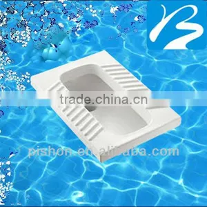 Ceramic Build-in Platform Ceramic Toilet Pan thumbnail-1