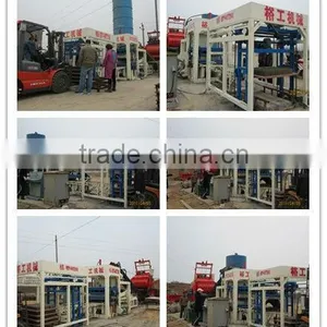 QT4-20 Semi-automatic Concrete Brick Making Machine,concrete Brick Machine thumbnail-5