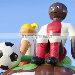 Inflatable Soccer Disc Bounce House of New Product thumbnail-3