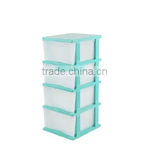 4 Tiers Transparent Drawer thumbnail-1