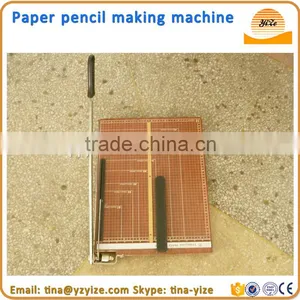 Newspaper Paper Pencil Making Machine / Machine Make Pencil thumbnail-2